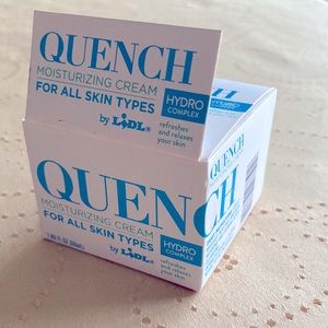 New QUENCH Moisturizing Face and Neck Cream Hydro Complex